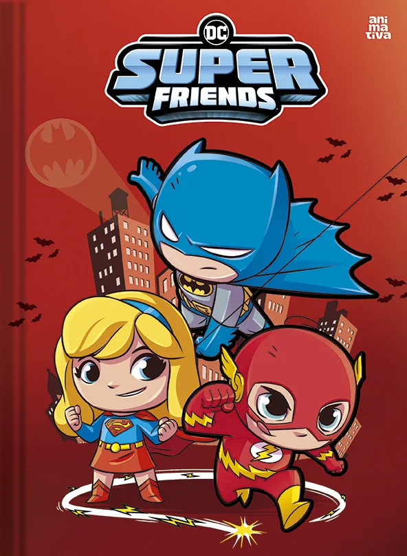 Caderno DC Super Friends